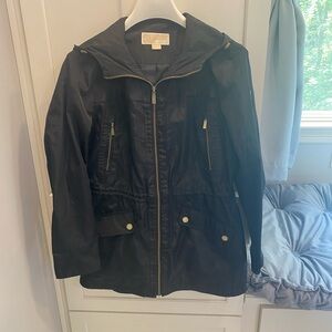 Black Michael Kors nylon jacket